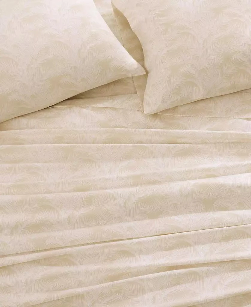 Tommy Bahama All Over Palms 300-Thread Count Cotton 4-Pc. Sheet Set 5