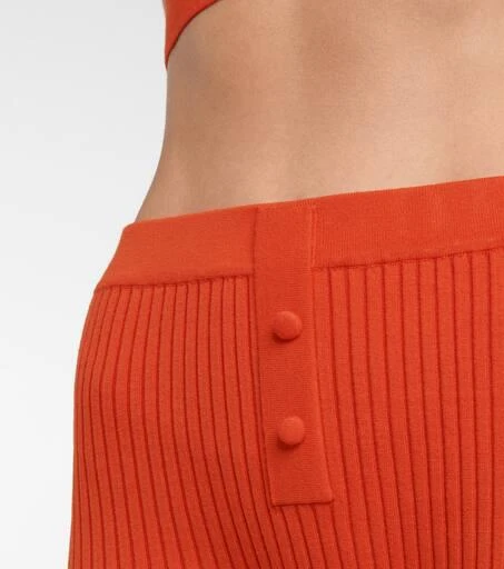 Live The Process Ribbed-knit shorts 4