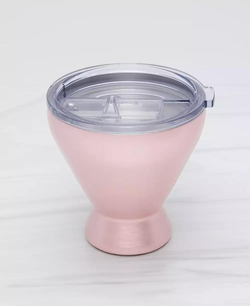 Cambridge Silversmiths 11 Oz Insulated Brushed Pink All Purpose Cocktail Tumblers, Set of 4