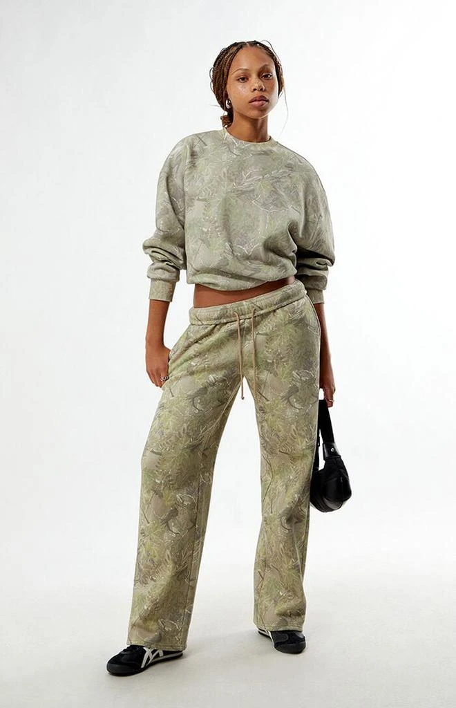 PacSun Tree Camo Baggy Sweatpants 1