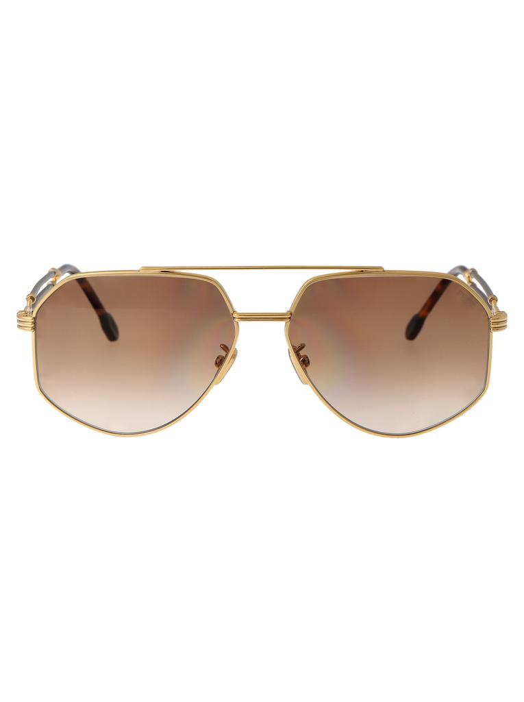 Fred SHINY ENDURA GOLD METAL SUNGLASSES