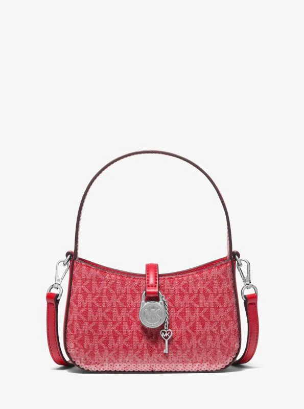 Michael Kors Lyra Extra-Small Signature Logo Crossbody Bag 1