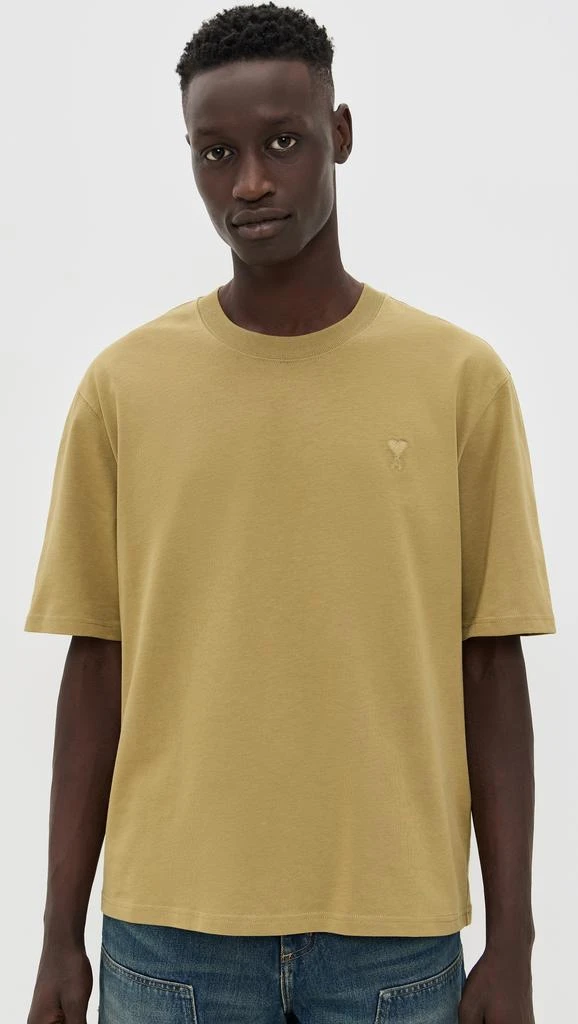 AMI ADC Boxy Fit Tonal Logo Tee 6