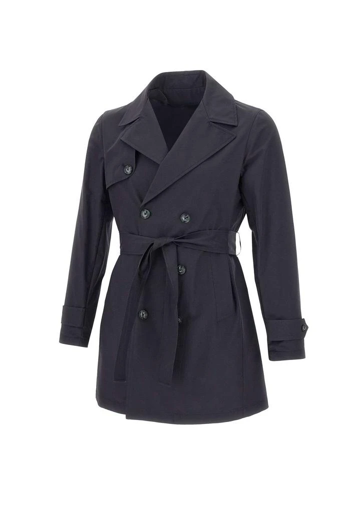 BARBA Barba Double-Breasted Trench Coat 1
