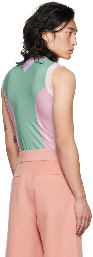 YULONG XIA SSENSE Exclusive Pink Polyester T-Shirt 3