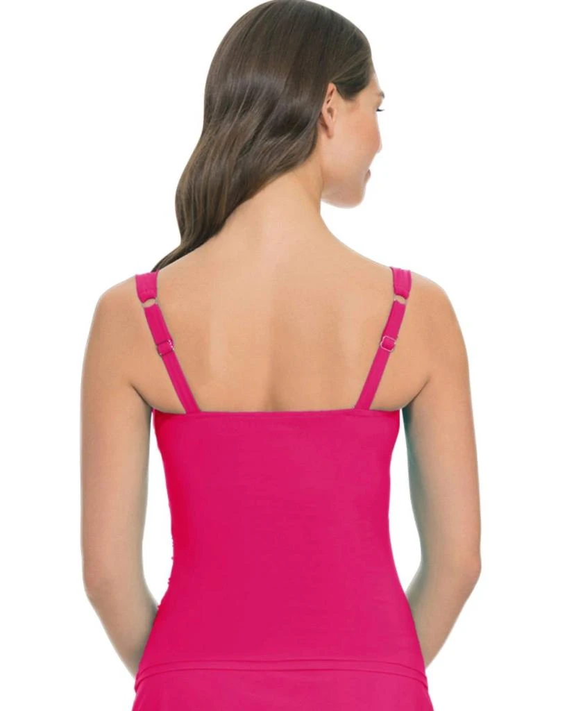 Profile by Gottex Profile By Gottex - E-cup Shirred Tankini Top 3