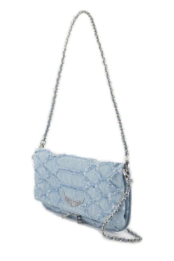 ZADIG & VOLTAIRE Zadig & Voltaire Rock Wing Charm Clutch Bag 3