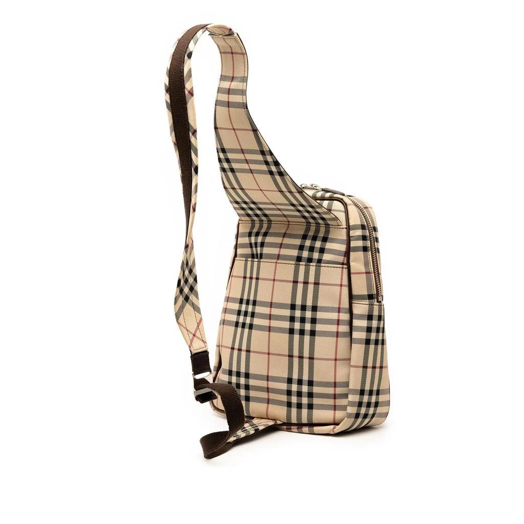 Burberry House Check Canvas Sling Backpack 2