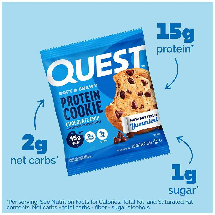 Quest Nutrition Protein Cookie Chocolate Chip 5