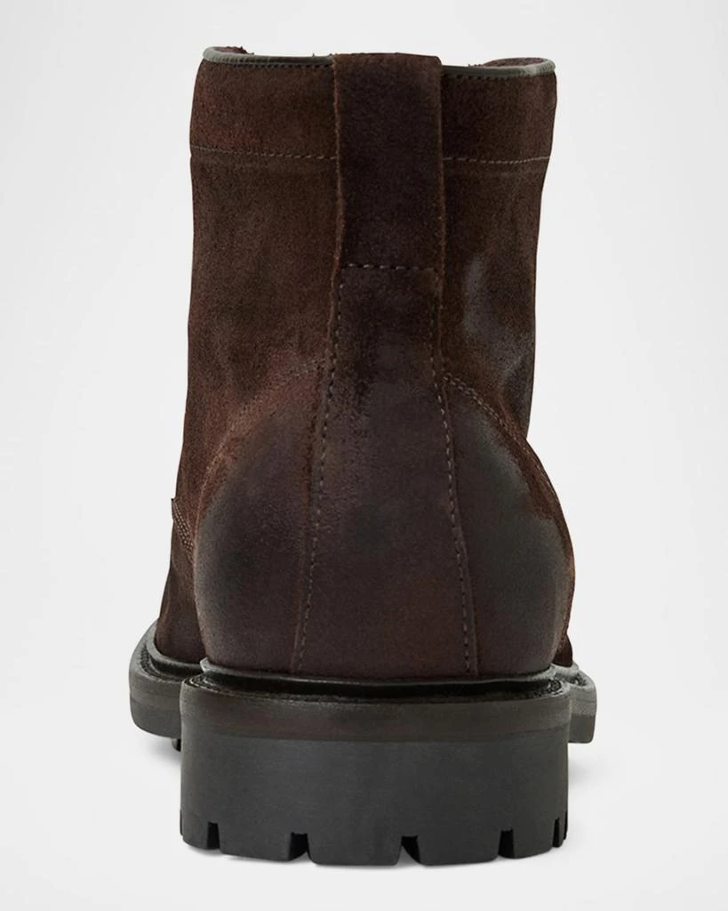 Bruno Magli Men's Scotty Faux Fur-Lined Leather Lace-Up Boots 3