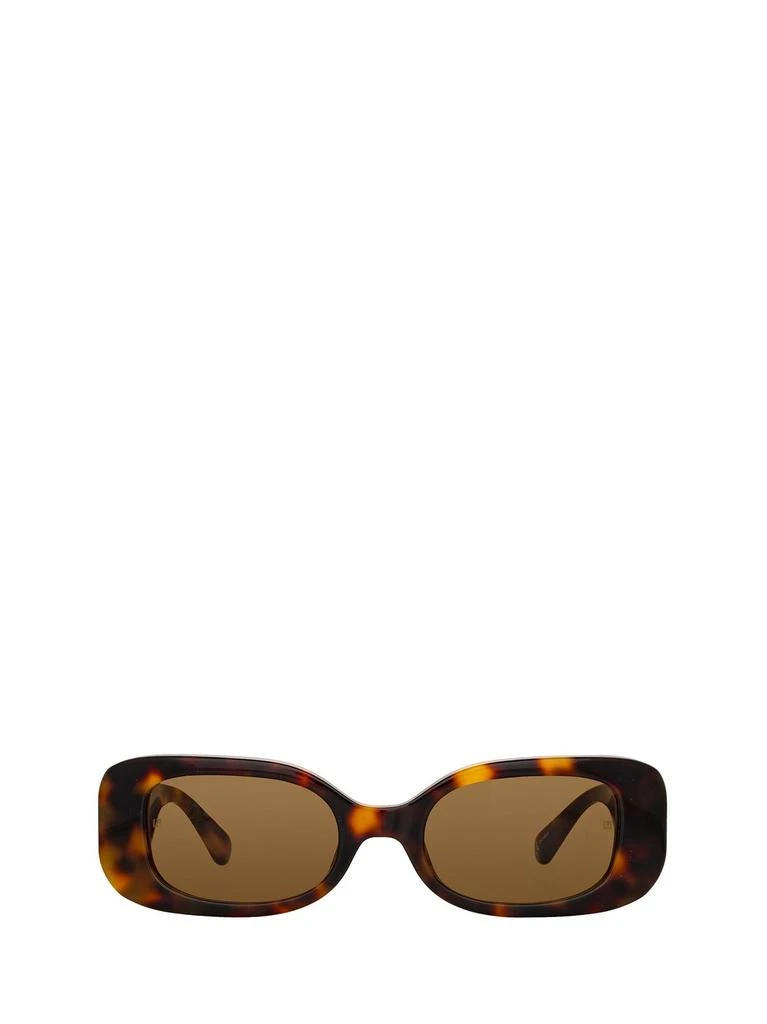 Linda Farrow Linda Farrow Lola Rectangular Frame Sunglasses 1