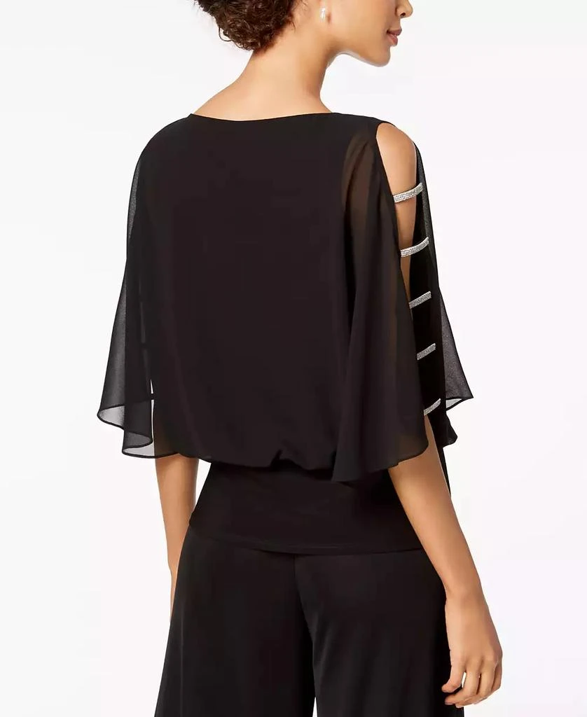 MSK Embellished-Sleeve Top 2