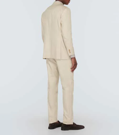 Kiton Double-breasted cotton suit 3