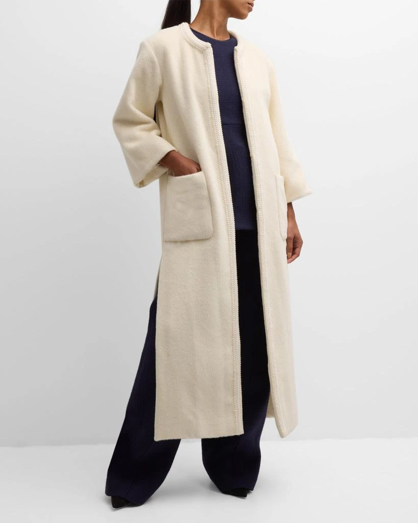 ADAM LIPPES Suri Alpaca-Wool Long Coat 7