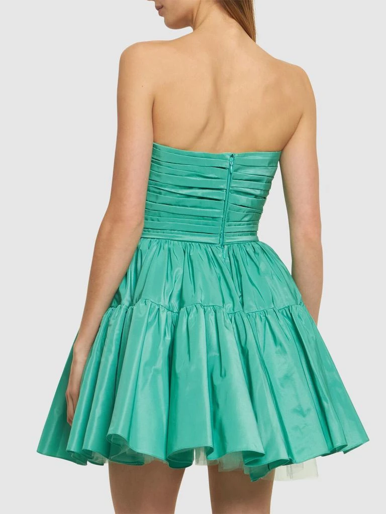 Zuhair Murad Strapless Taffeta Mini Dress 2