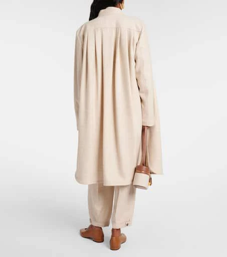 Loro Piana Ryan wool, silk, and cotton coat 3