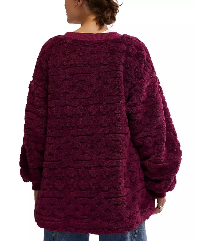 Free People Women's Cable-Knit Sweatshirt 2