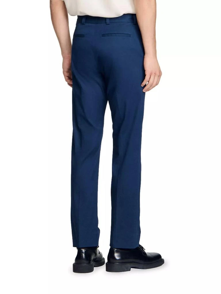 Sandro Straight-Leg Chino Pants 5