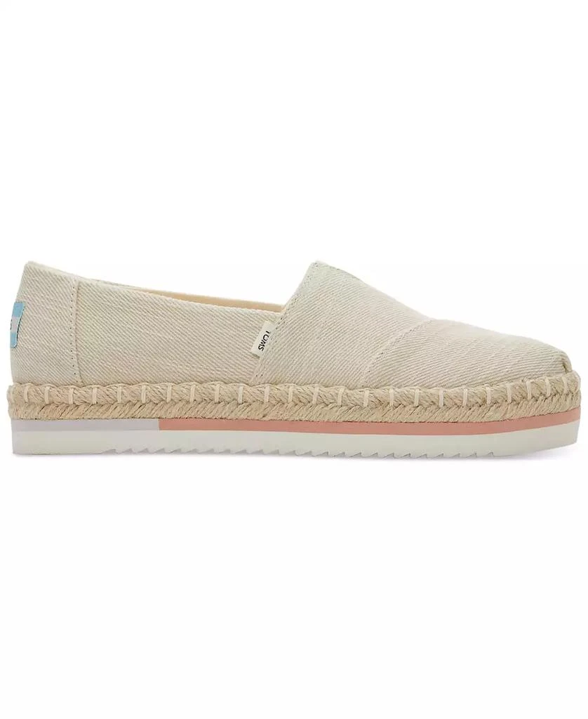 TOMS Women's Alpargata Platform Espadrille Slip-Ons 2