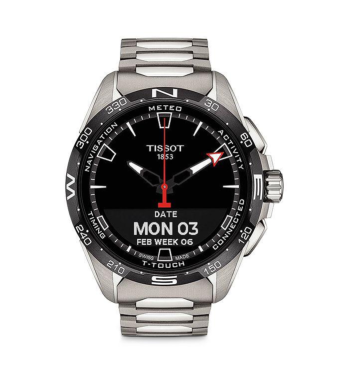 Tissot T-Touch Connect Solar Smart Watch, 47.5mm