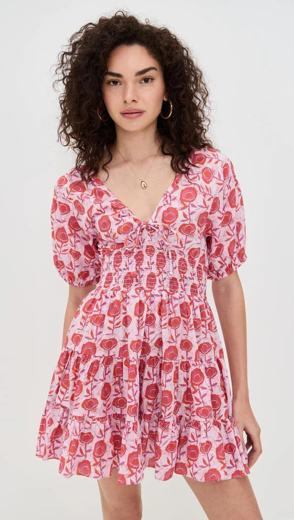 SAYLOR Greyson Batik Mini Dress 1