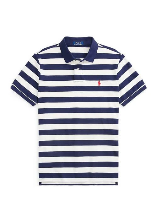 Ralph Lauren Classic Fit Striped Mesh Polo Shirt 4