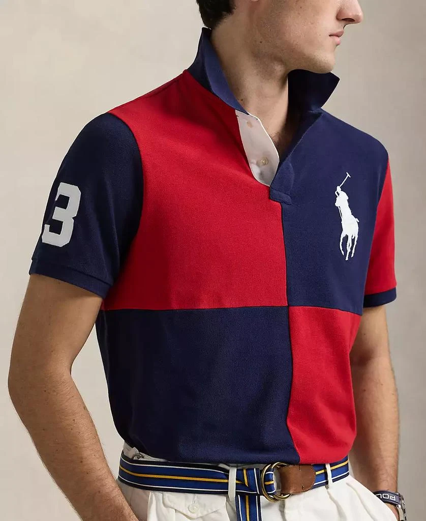 Ralph Lauren Men's Custom Slim Fit Big Pony Mesh Polo Shirt 3