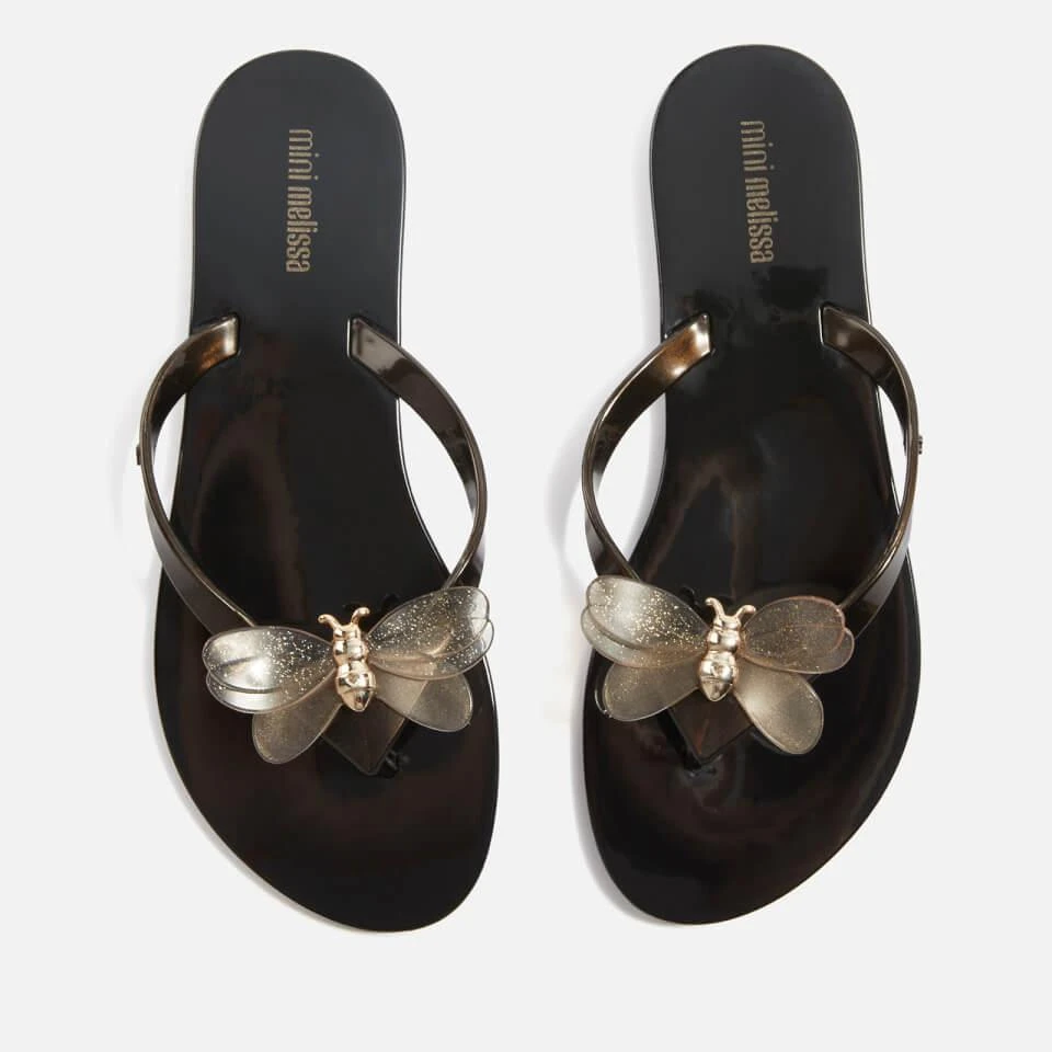 Mini Melissa MINI MELISSA HARMONIC BUGS RUBBER FLIP FLOPS 1