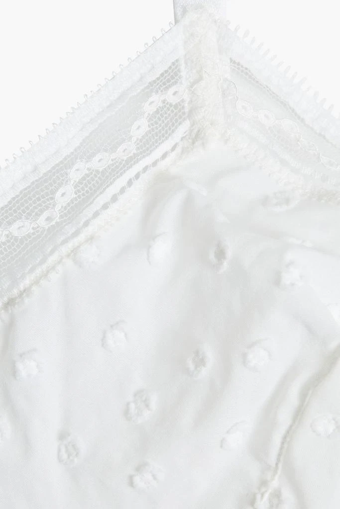 ERES Lace-trimmed fil coupé jersey triangle bra 4