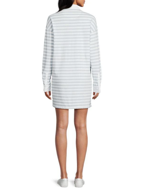 ATM Anthony Thomas Melillo Striped Mini Polo Dress 2