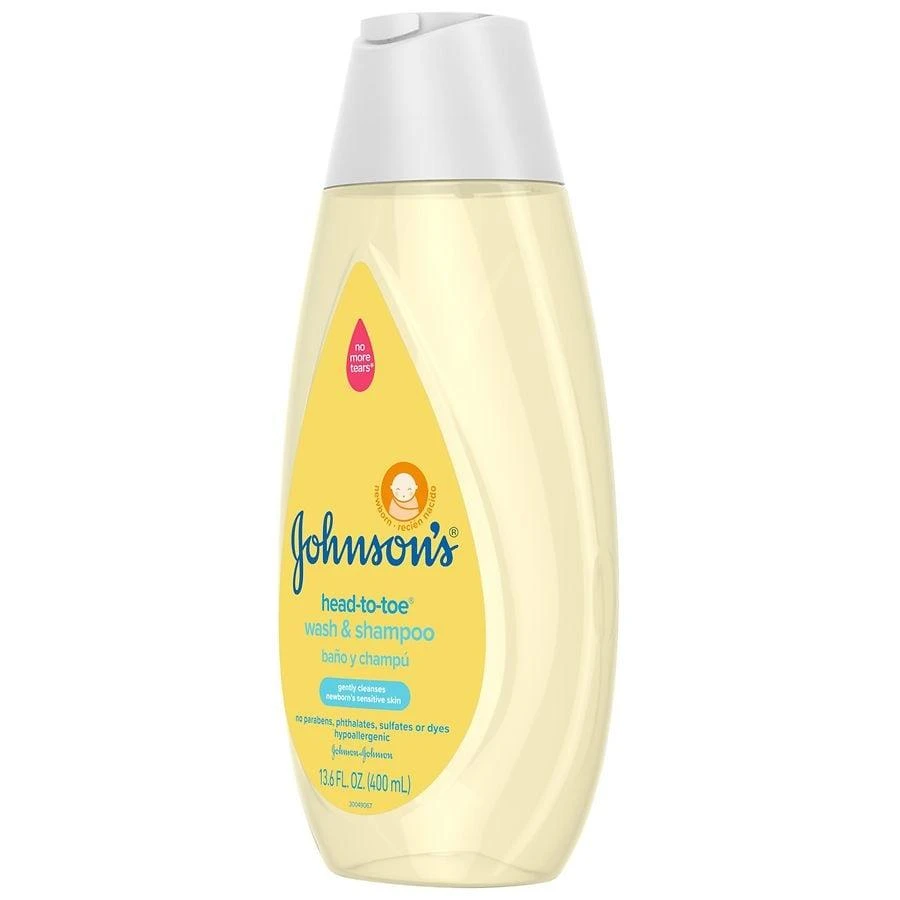 Johnson's Baby Head-To-Toe Tearless Gentle Baby Wash & Shampoo 4