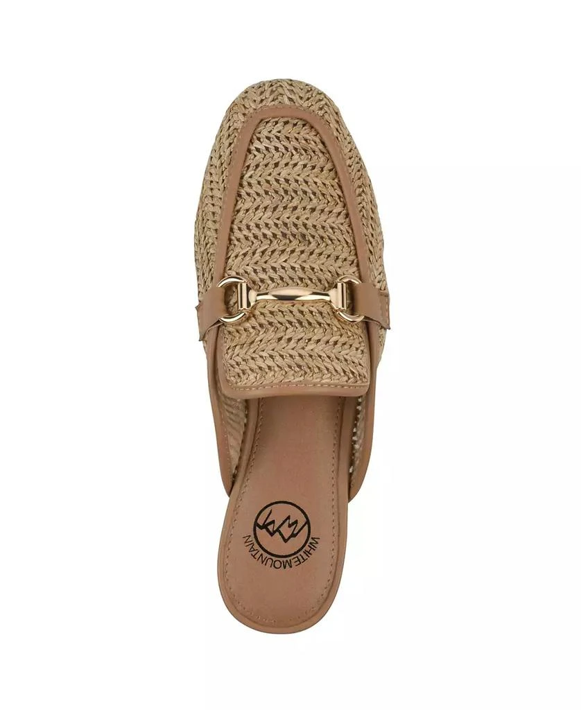 White Mountain Women
s Bobbin Slip-On Mules 4