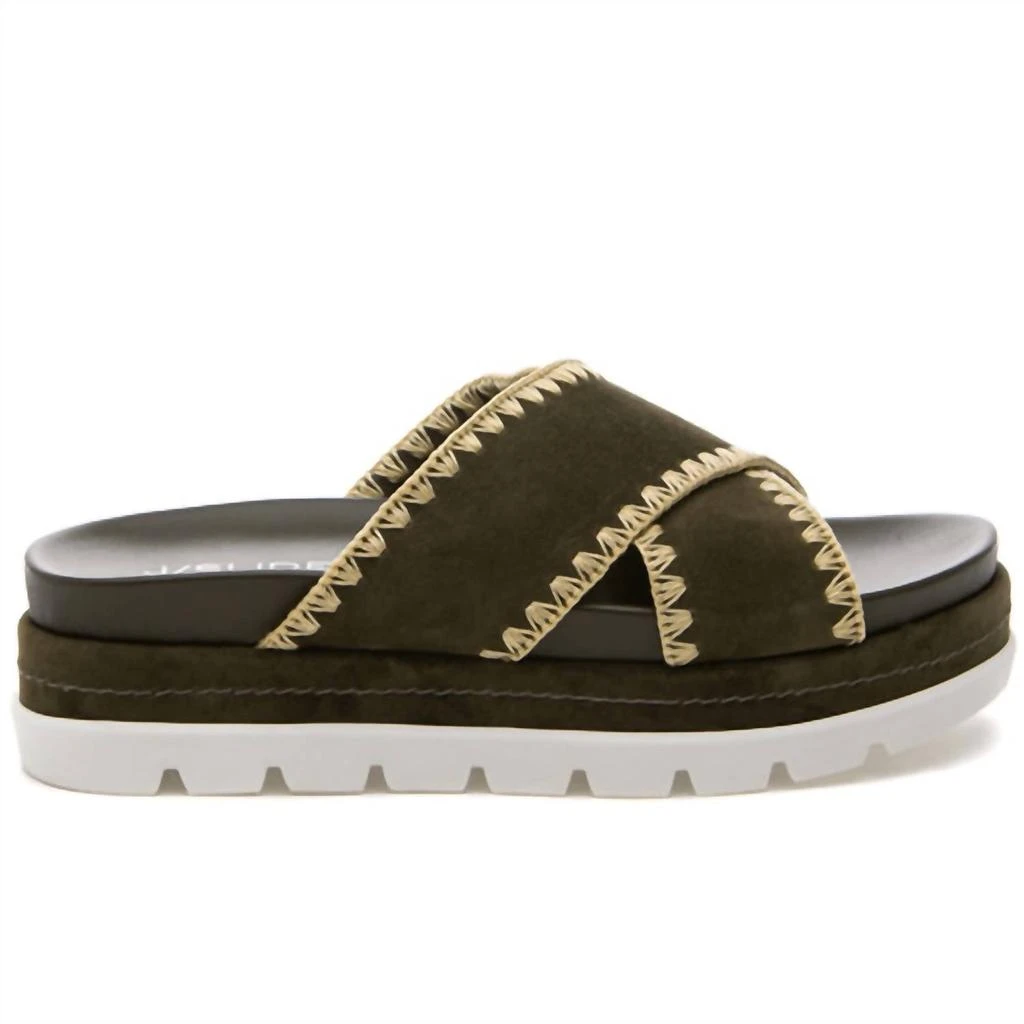 J/Slides J/Slides - Women's Boo Suede Sandal 1