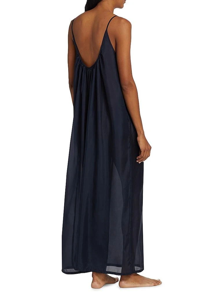 Pour Les Femmes Silk Charmeuse Jumpsuit 5
