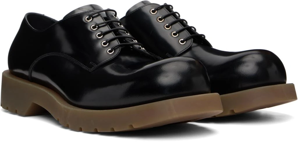 Jil Sander Black Lace Up Derbys 4