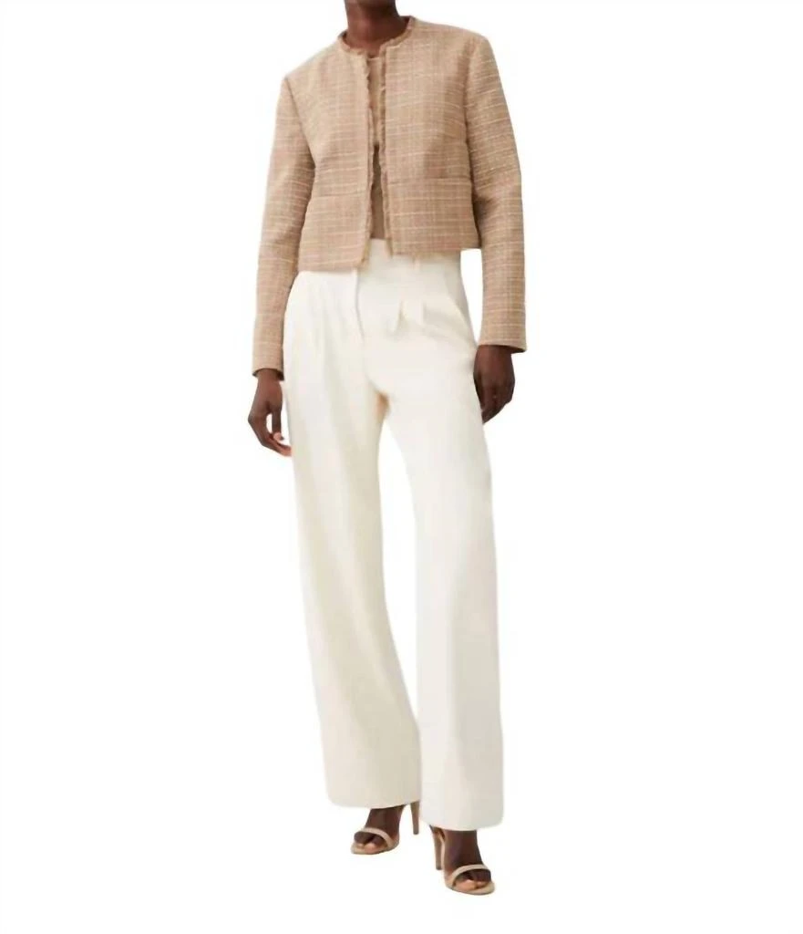 French Connection French Connection - Effie Boucle Collarless Blazer 1