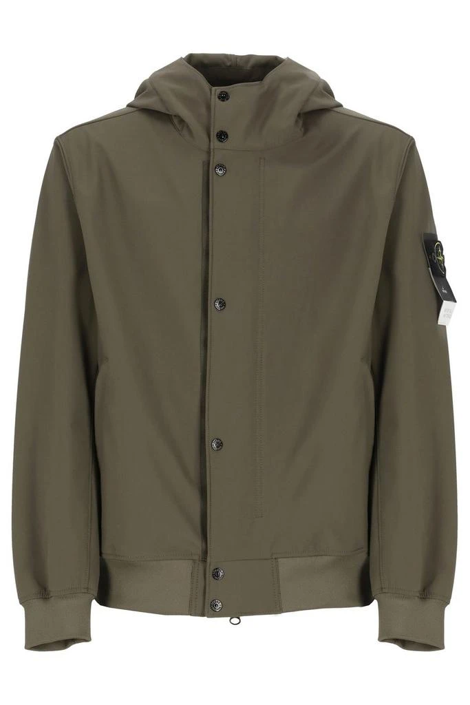 Stone Island Stone Island Logo Patch Hooded Jacket 1