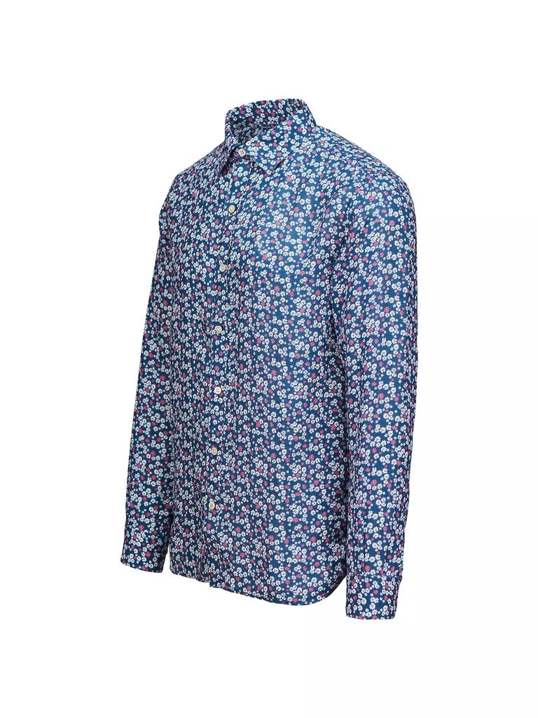 Swims Amalfi Floral Linen Long-Sleeve Shirt 2