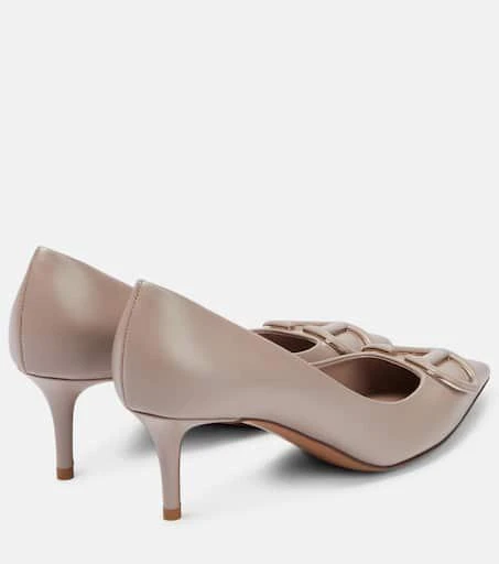 Valentino VLogo leather pumps 3
