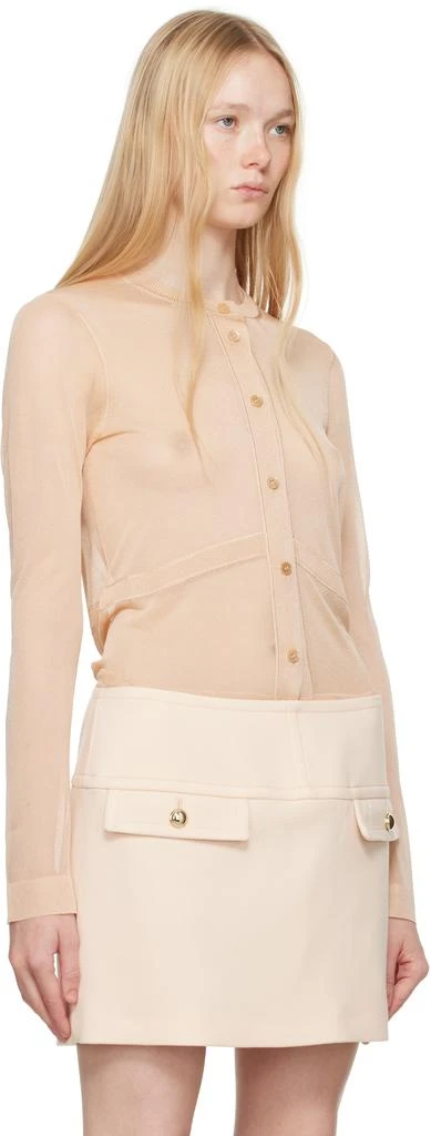 Tom Ford Pink Long Sleeve Cardigan 2
