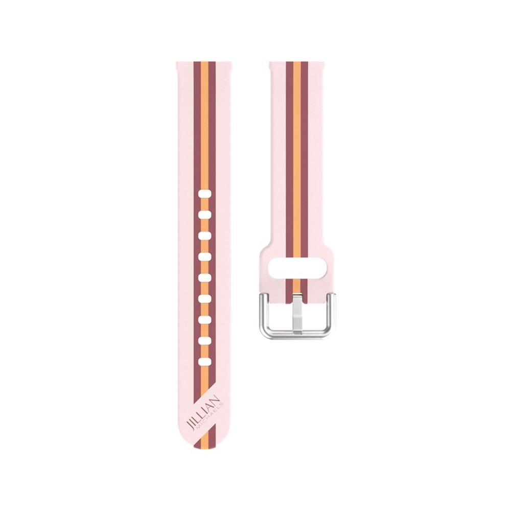 iTouch Unisex Air 4 Blush Striped Silicone Strap