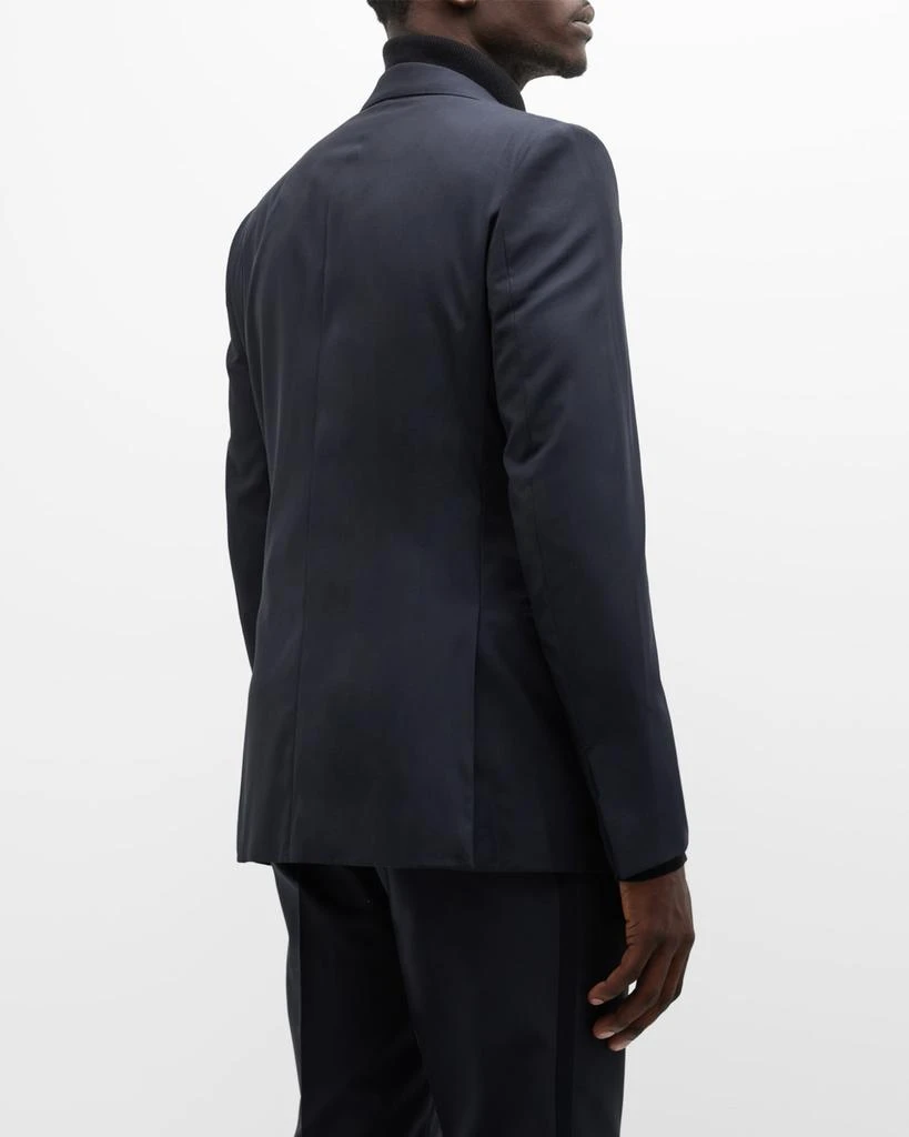 Zegna Men's Sartorial Wool and Silk Tuxedo 9