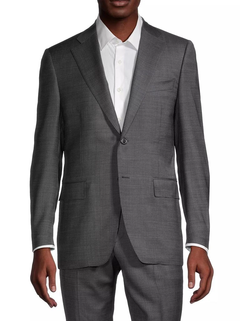 Canali Siena Wool Single-Breasted Suit 3