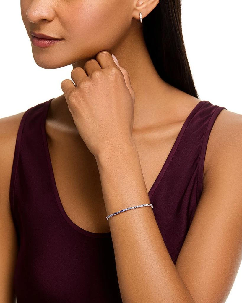 Bloomingdale
s Fine Collection Sapphire Ombré Tennis Bracelet in 14K White Gold 2