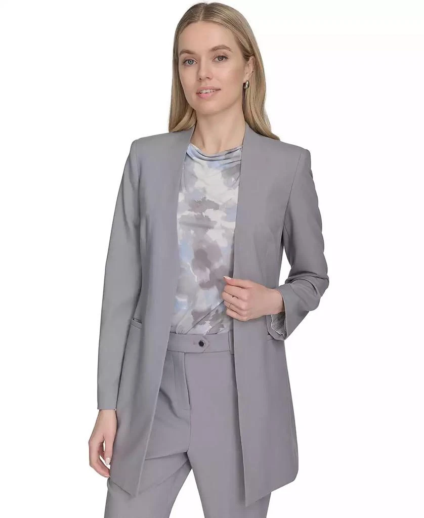 Calvin Klein Women's Open Front Topper Jacket 1