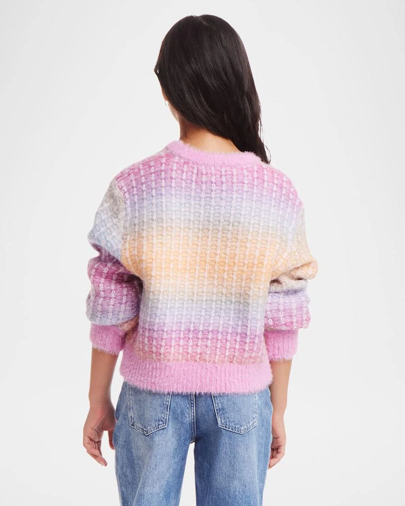 Andy & Evan Girl's Cropped Multicolor Sweater, Size 7-16 3