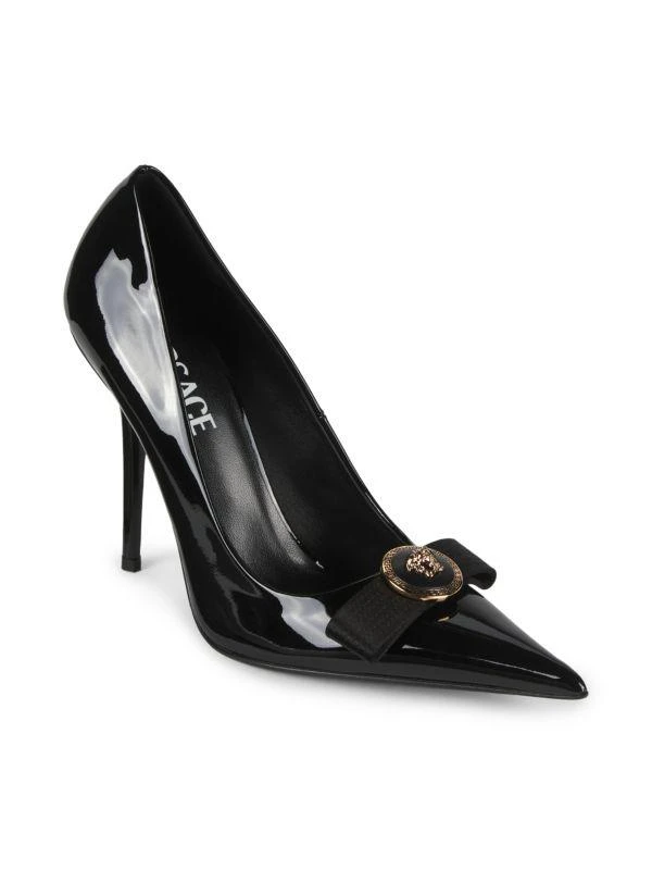 Versace 106MM Medusa Head Leather Pumps 2