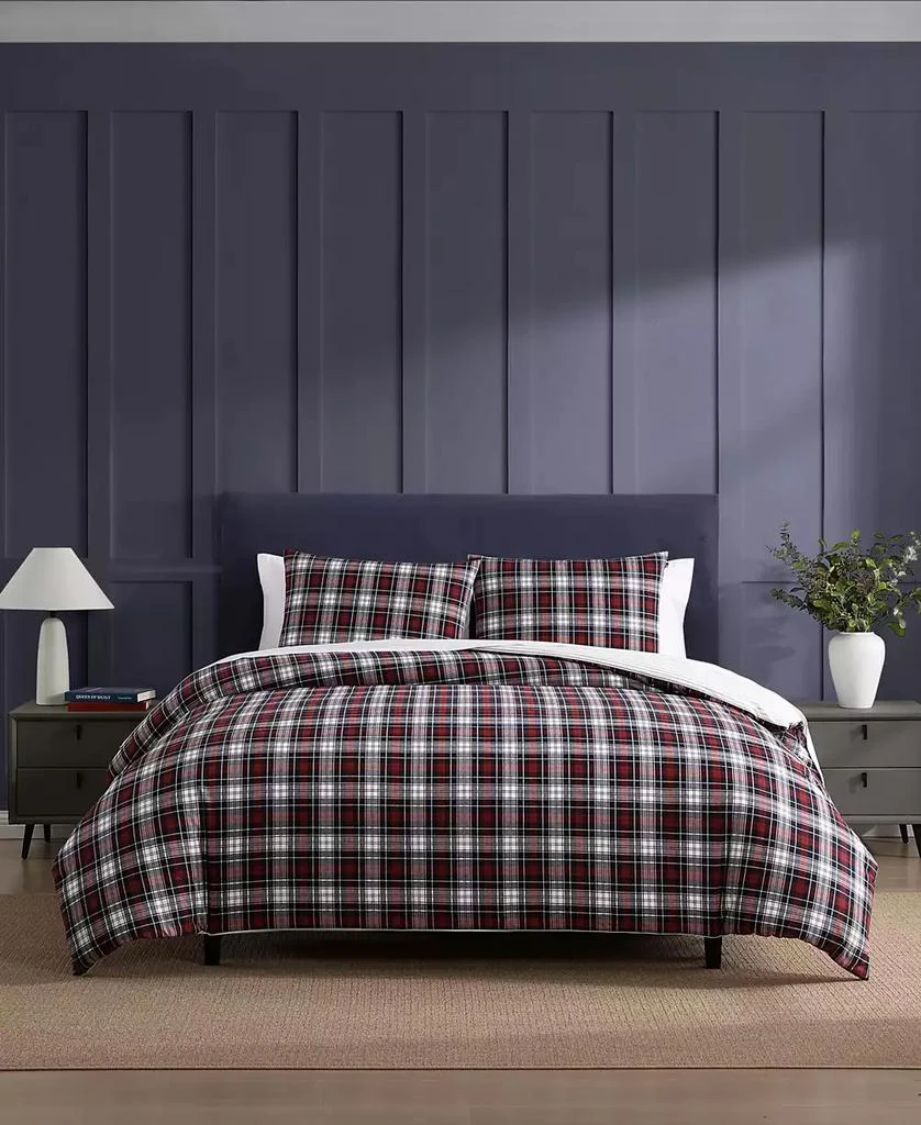 Tommy Hilfiger Essential Tartan Cotton 2-Pc. Duvet Cover Set 1