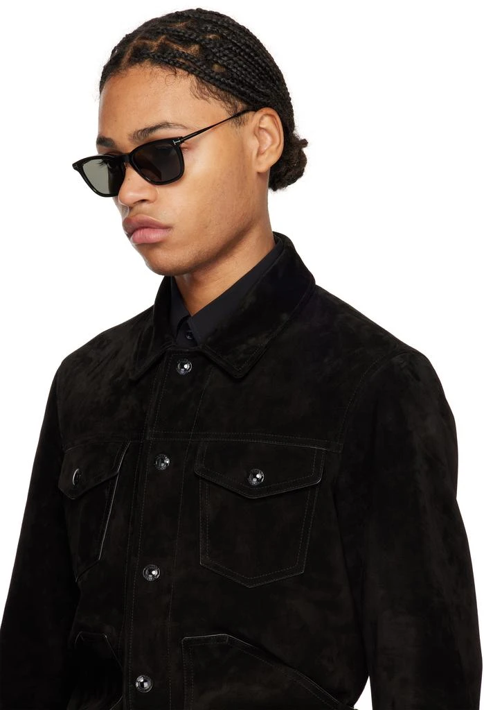 Tom Ford Black Polarized Arnaud Sunglasses 4