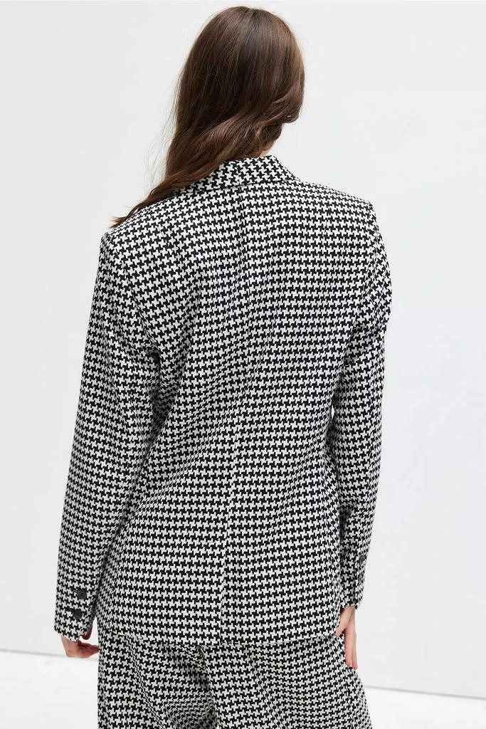 WILDFANG WILDFANG Empower Houndstooth Tux Blazer 5